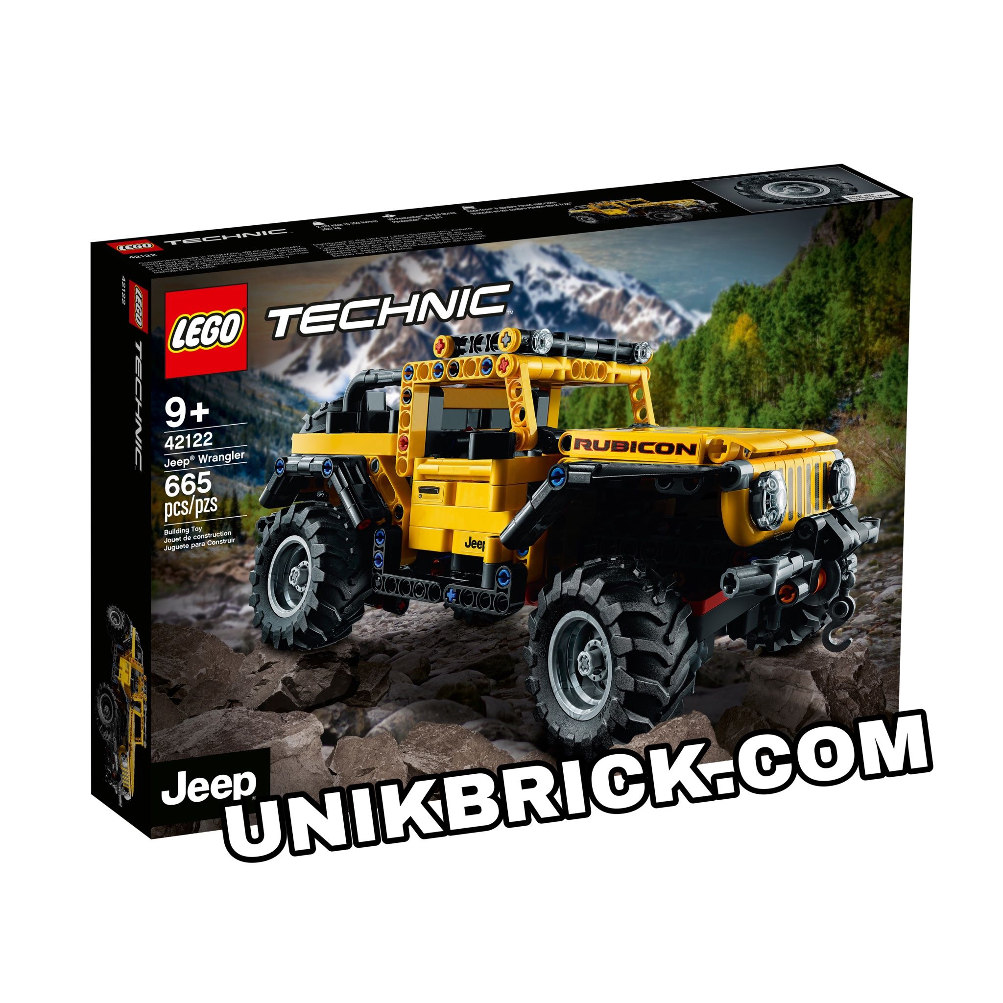 [CÓ HÀNG] LEGO Technic 42122 Jeep Wrangler