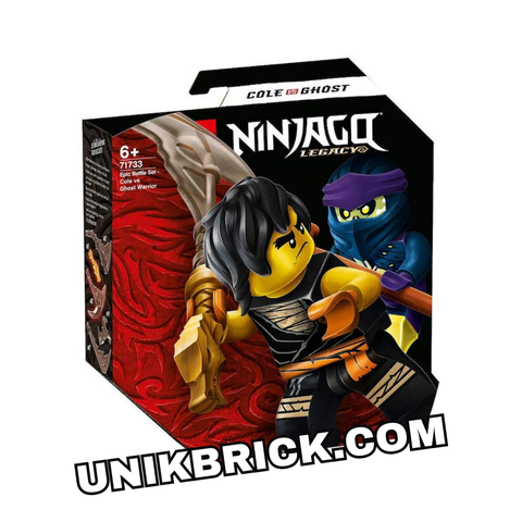  [CÓ HÀNG] LEGO Ninjago 71733 Epic Battle Set Cole vs Ghost Warrior 