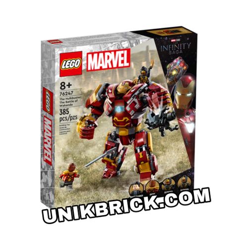  [CÓ HÀNG] LEGO Marvel 76247 The Hulkbuster: The Battle of Wakanda 