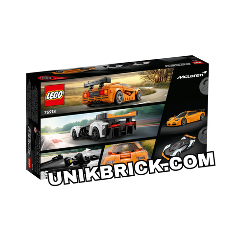  [HÀNG ĐẶT/ ORDER] LEGO Speed Champions 76918 McLaren Solus GT & McLaren F1 LM 