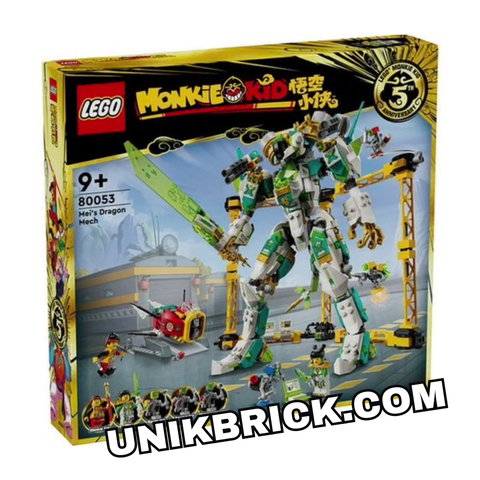  [HÀNG ĐẶT/ ORDER] LEGO Monkie Kid 80053 Mei's Dragon Mech 