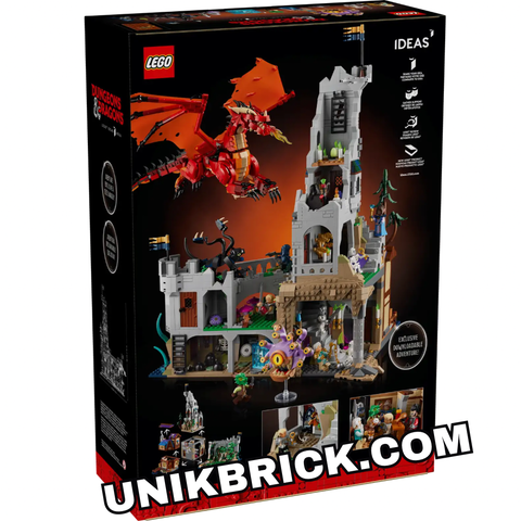  [HÀNG ĐẶT/ ORDER] LEGO Ideas 21348 Dungeons & Dragons: Red Dragon's Tale 