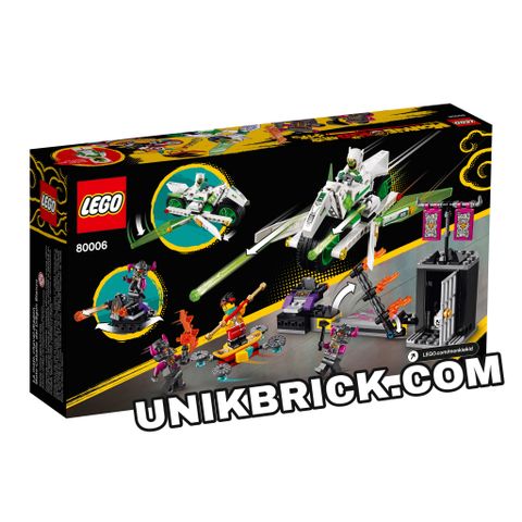  [HÀNG ĐẶT/ ORDER] LEGO Monkie Kid 80006 White Dragon Horse Bike 