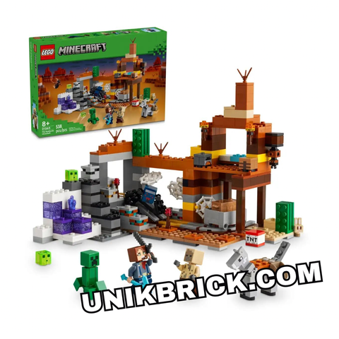  [HÀNG ĐẶT/ ORDER] LEGO Minecraft 21263 The Badlands Mineshaft 