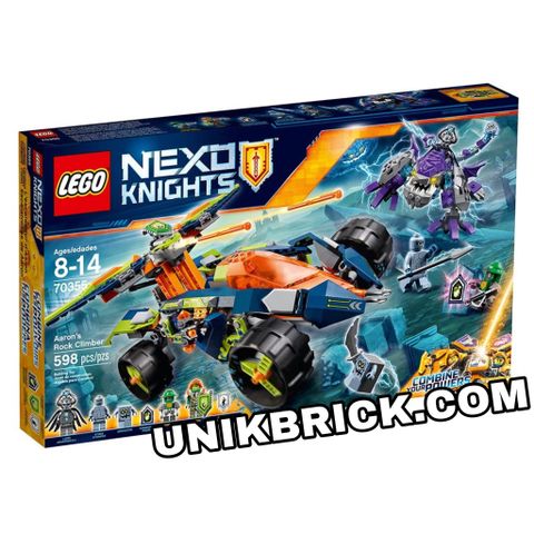  [HÀNG ĐẶT/ ORDER] LEGO Nexo Knights 70355 Aaron's Rock Climber 