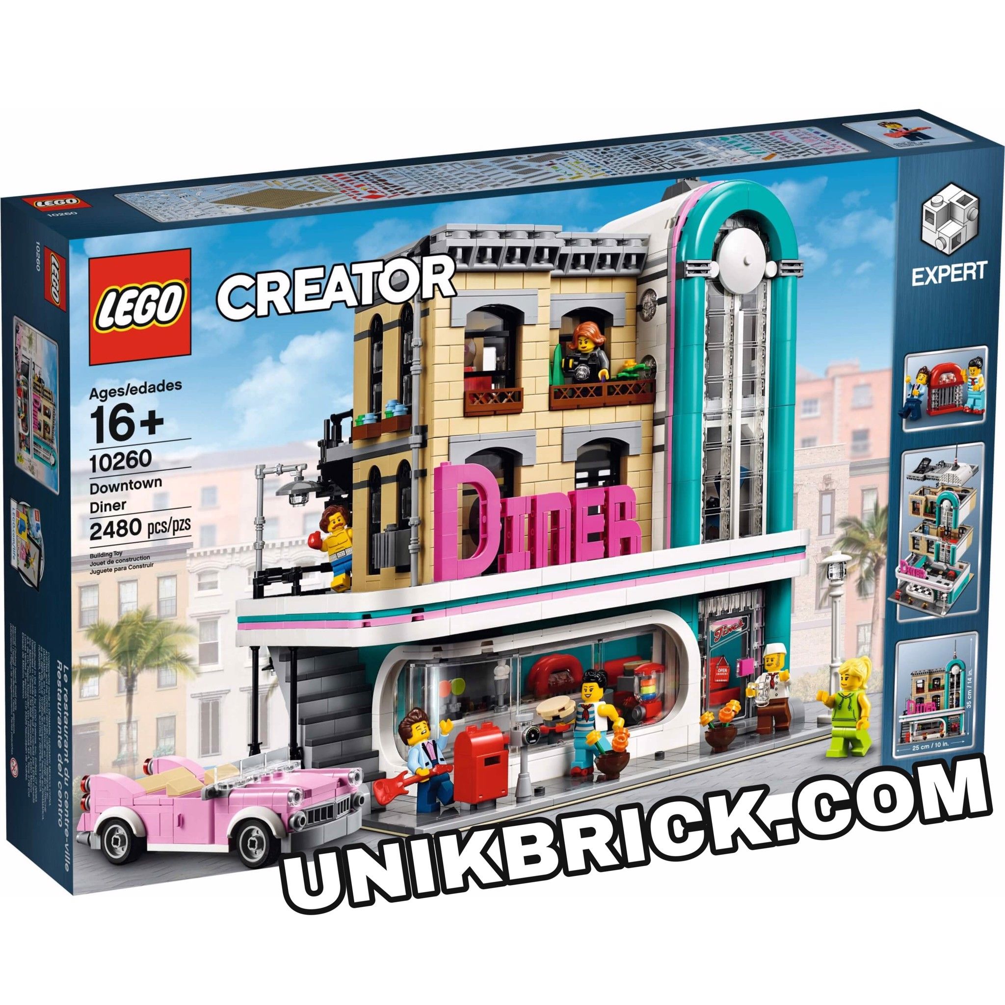 [CÓ HÀNG] LEGO Creator 10260 Downtown Diner