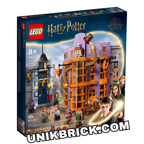  [HÀNG ĐẶT/ ORDER] LEGO Harry Potter 76422 Diagon Alley: Weasleys' Wizard Wheezes 