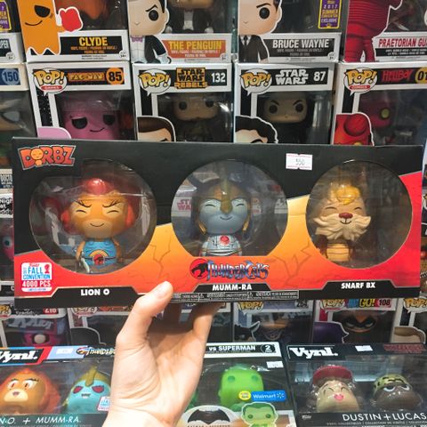  [CÓ SẴN] FUNKO DORBZ 3 Pack Lion O, Mumm-Ra & Snarf Bx 