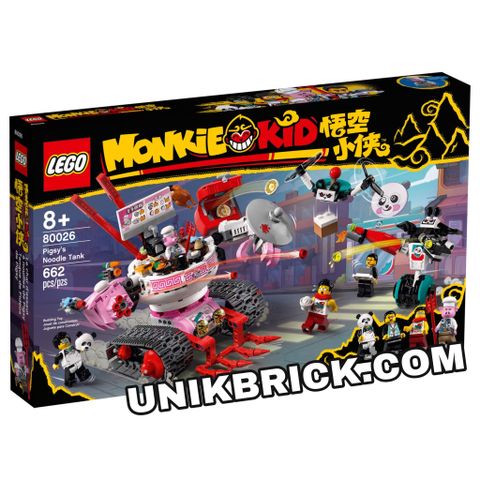  [HÀNG ĐẶT/ ORDER] LEGO Monkie Kid 80026 Pigsy’s Noodle Tank 