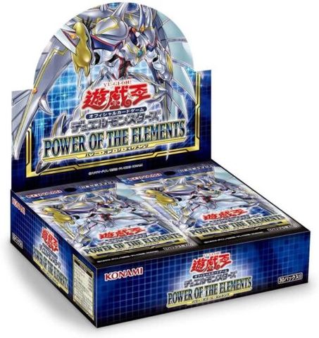 [HÀNG ĐẶT/ ORDER] Konami Yugioh TCG  Power of the Elements Booster Box 