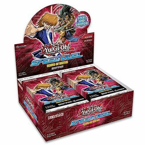  [HÀNG ĐẶT/ ORDER] Konami Yugioh TCG Speed Duel Scars of Battle Sealed 1st Edition Booster Box 