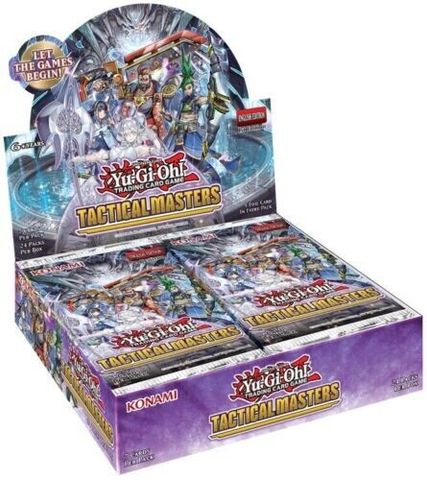  [HÀNG ĐẶT/ ORDER] Konami Yugioh TCG Tactical Masters TAMA 1st Edition Booster Box 