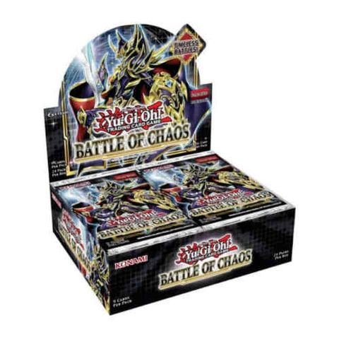  [HÀNG ĐẶT/ ORDER] Konami Yugioh TCG Battle of Chaos 1st Edition Booster Box 