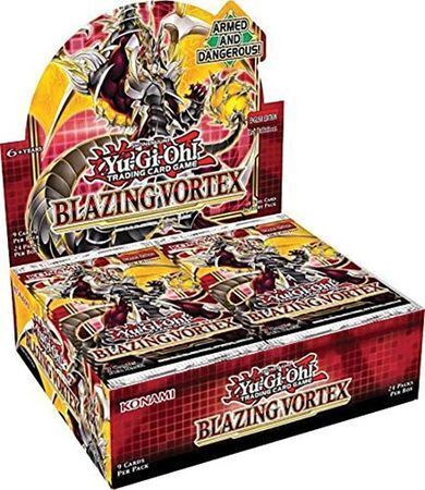  [HÀNG ĐẶT/ ORDER] Konami Yugioh TCG Blazing Vortex Booster Box 24 Packs 