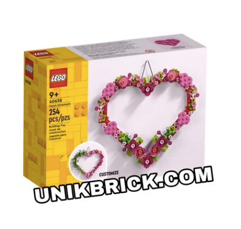  [CÓ HÀNG] LEGO Creator 40638 Heart Ornament Flower 