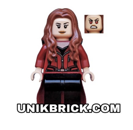 [CÓ HÀNG] LEGO Marvel The Scarlet Witch Wanda Maximoff Fabric Skirt set 76051