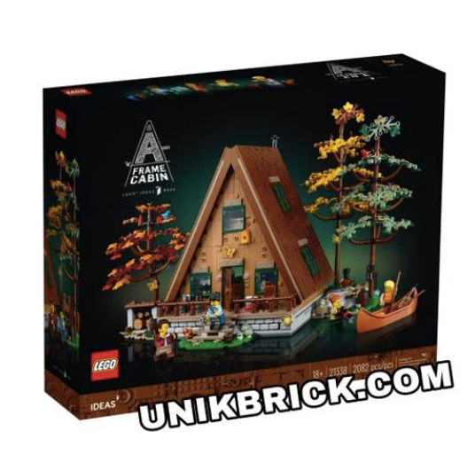 [CÓ HÀNG] LEGO Ideas 21338 A-Frame Cabin