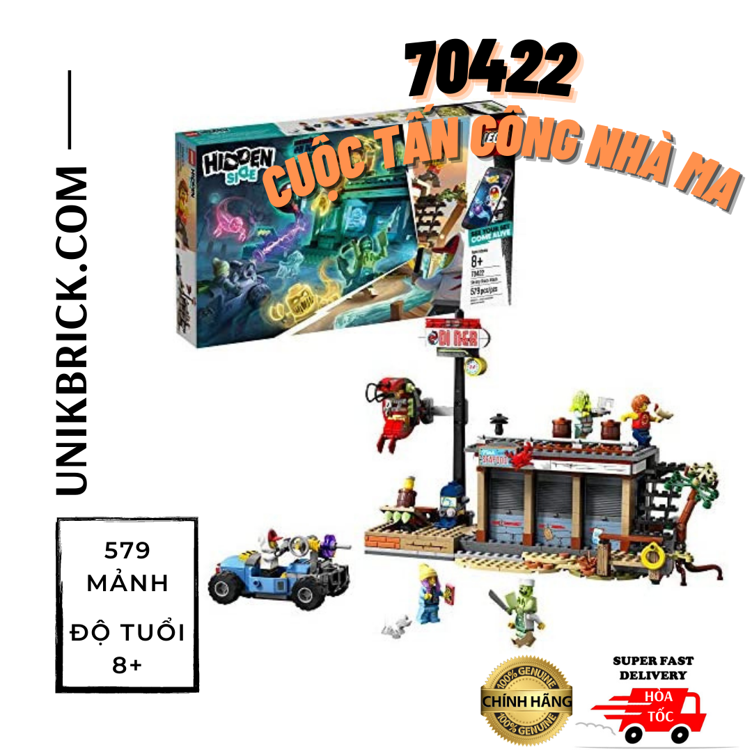 [CÓ HÀNG] LEGO Hidden Side 70422 Shrimp Shack Attack