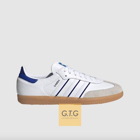 Giày adidas Samba – Cloud White Lucid Blue – IG2339