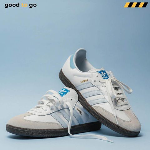 Giày adidas Samba OG – Cloud White Clear Sky – EG9327