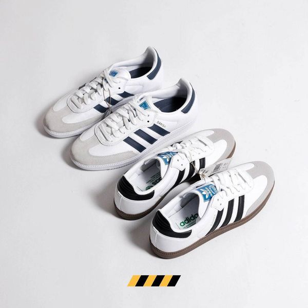 Giày adidas Samba Vegan – White Black – H01877