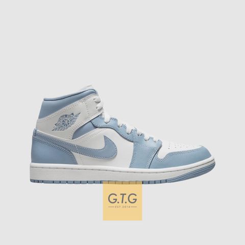 Giày Air Jordan 1 Mid – University Blue 2022 (W) – BQ6472-141