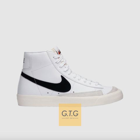 Giày Nike Blazer Mid '77 Vintage – White Black – BQ6806-100