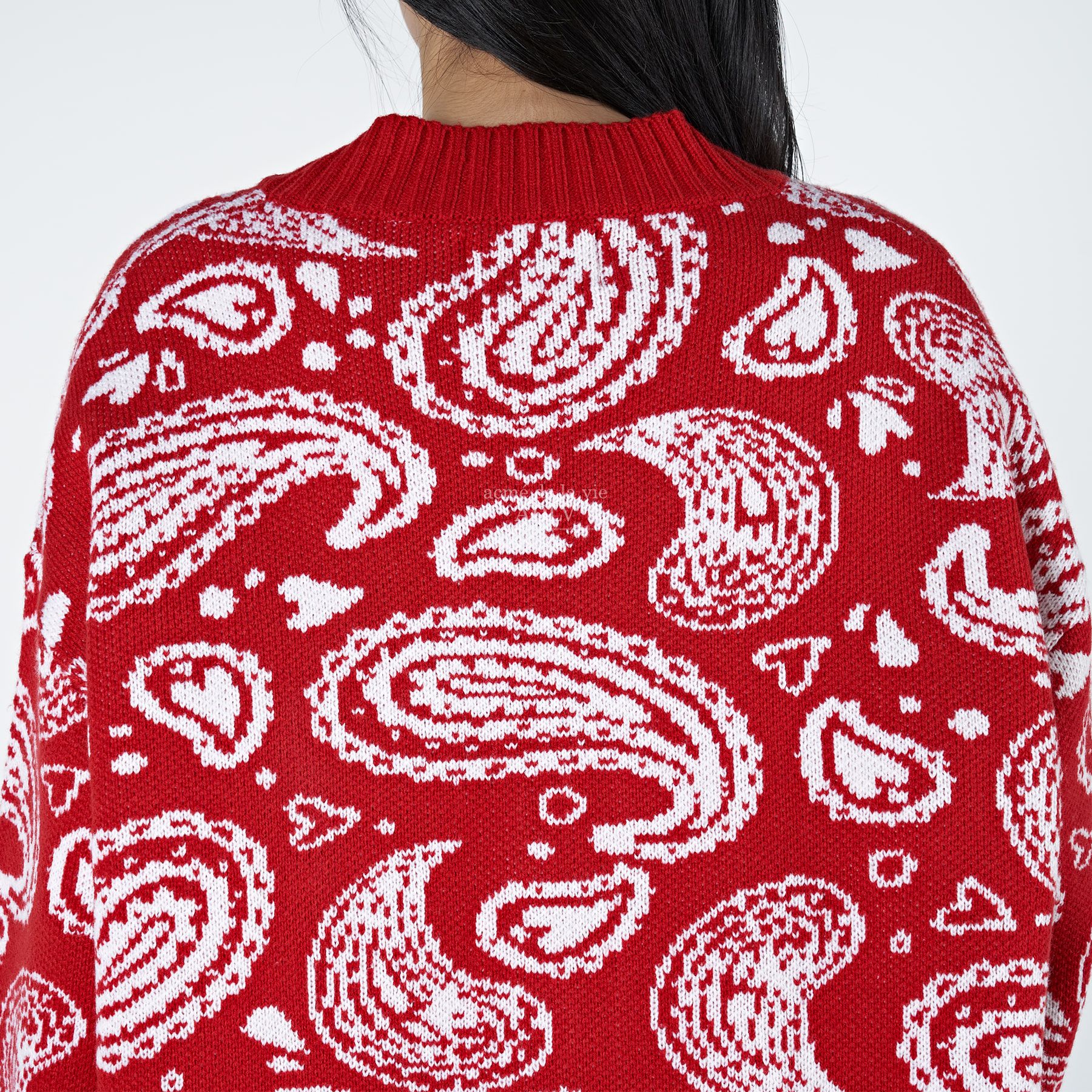  Áo Cardigan ADLV PAISLEY CARDIGAN RED 