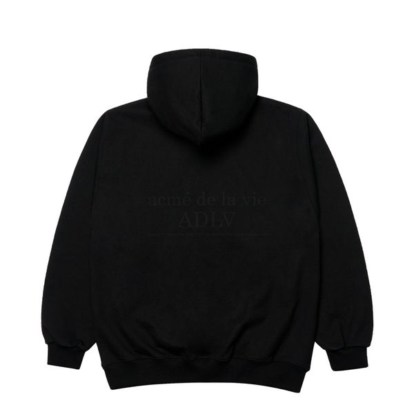  Hoodie Acmé de la vie - ACMEDALEVIE FACE HOODIE BLACK 