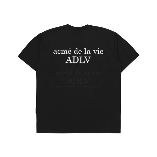  Áo thun - Acmé de la vie -  DTP DANDELION BOY BABY FACE SHORT SLEEVE T-SHIRT BLACK 