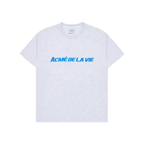  Áo thun - Acmé de la vie - ADLV SPORTY LOGO EMBROIDERY SHORT SLEEVE T-SHIRT MELANGE 