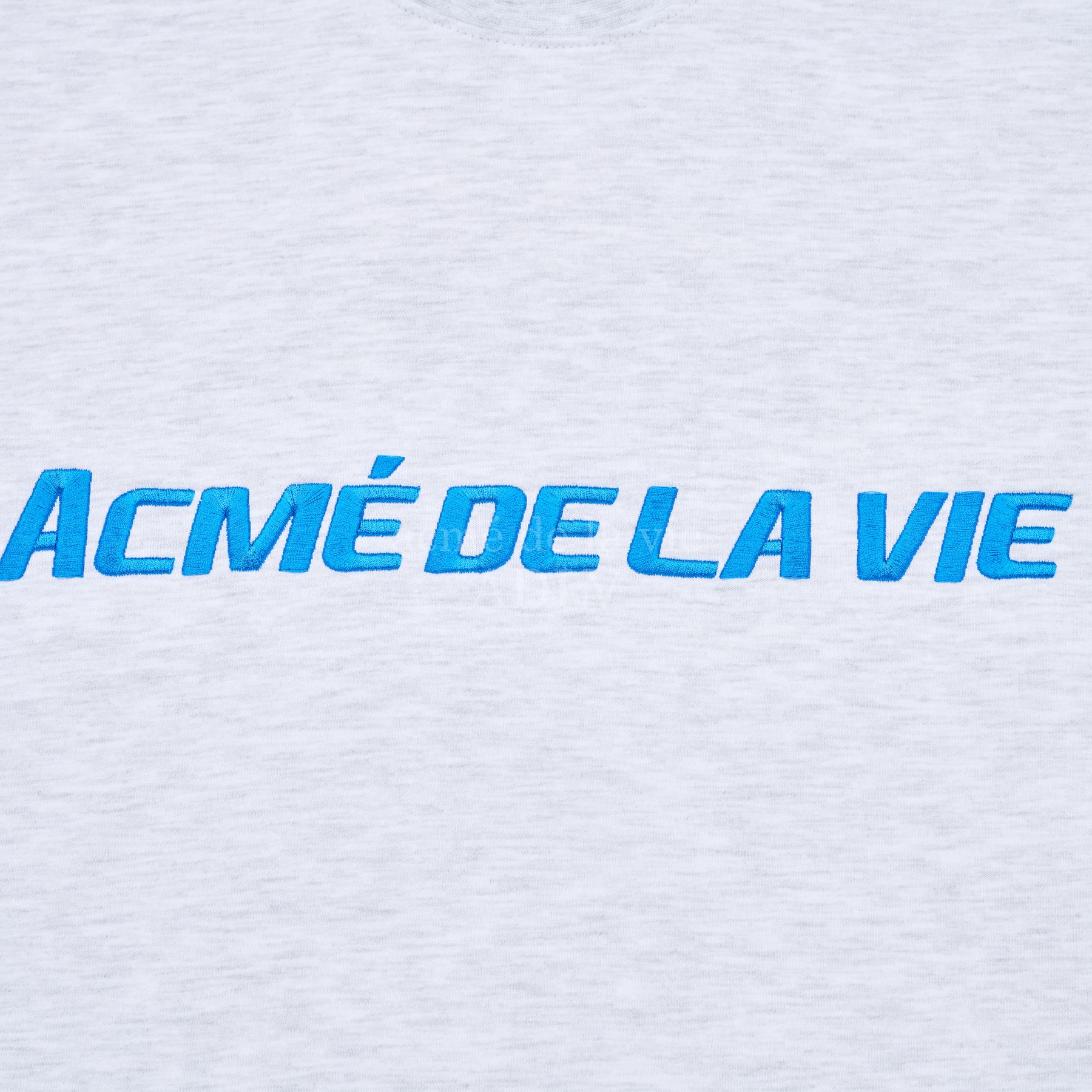  Áo thun - Acmé de la vie - ADLV SPORTY LOGO EMBROIDERY SHORT SLEEVE T-SHIRT MELANGE 