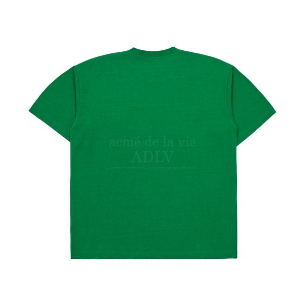  Áo thun - Acmé de la vie - ADLV SPORTY UNIFORM SHORT SLEEVE T-SHIRT GREEN 