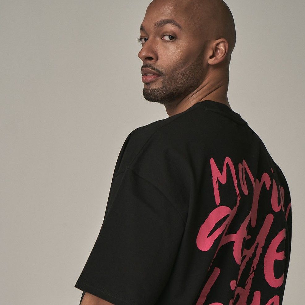 Áo thun Mariagedebien (MGDB) - Black/Red T-shirt