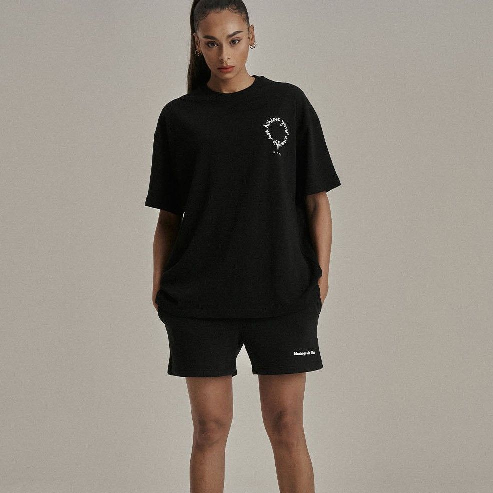 Áo thun Mariagedebien (MGDB) - Black/White T-shirt