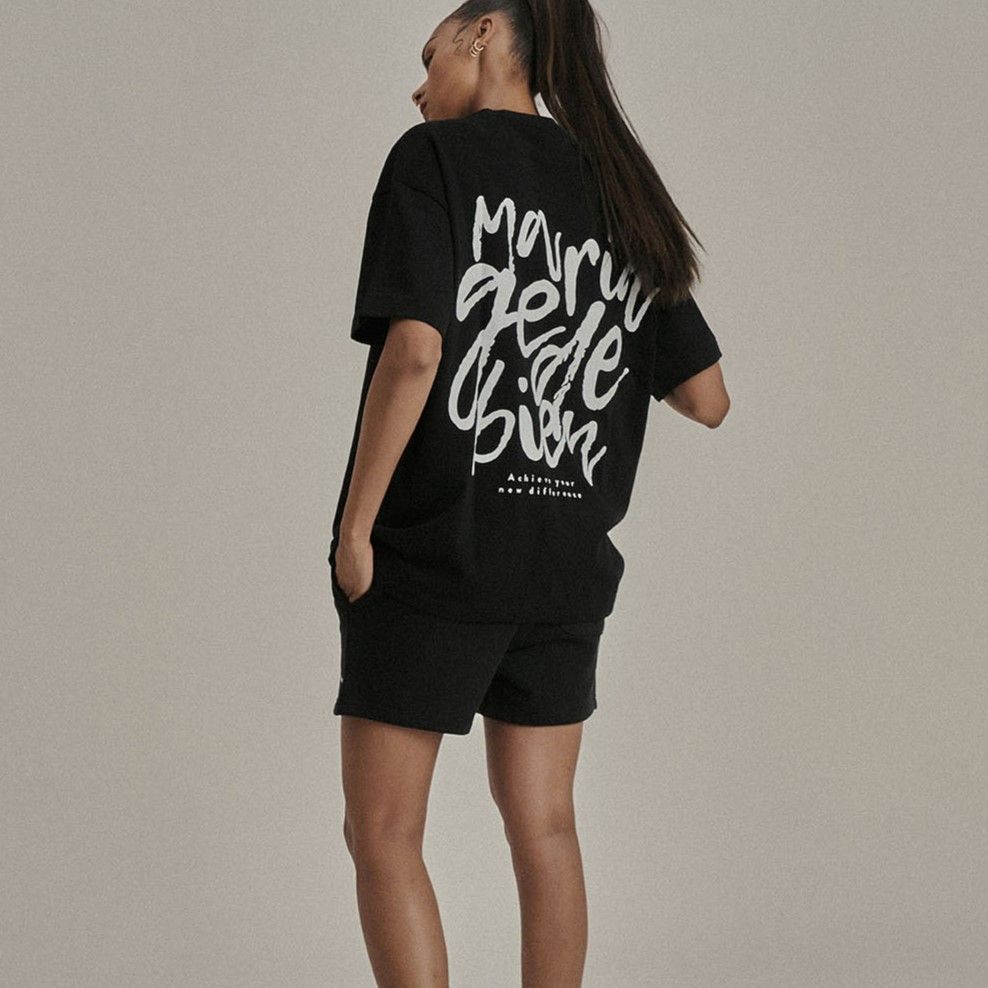 Áo thun Mariagedebien (MGDB) - Black/White T-shirt