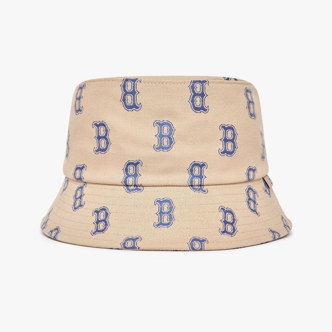 Nón Bucket MLB - Big Classic Monogram Boston Red Sox - 3AHTM013N-43SAL