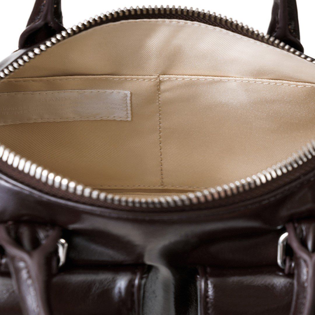 Túi Xách Stand Oil - Chubby Half Bag Marron
