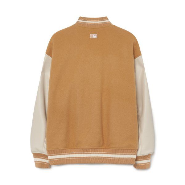 Áo Khoác Bomber MLB - Common Logo Wool Varsity Jacket - 3AJPB0131-43SAS