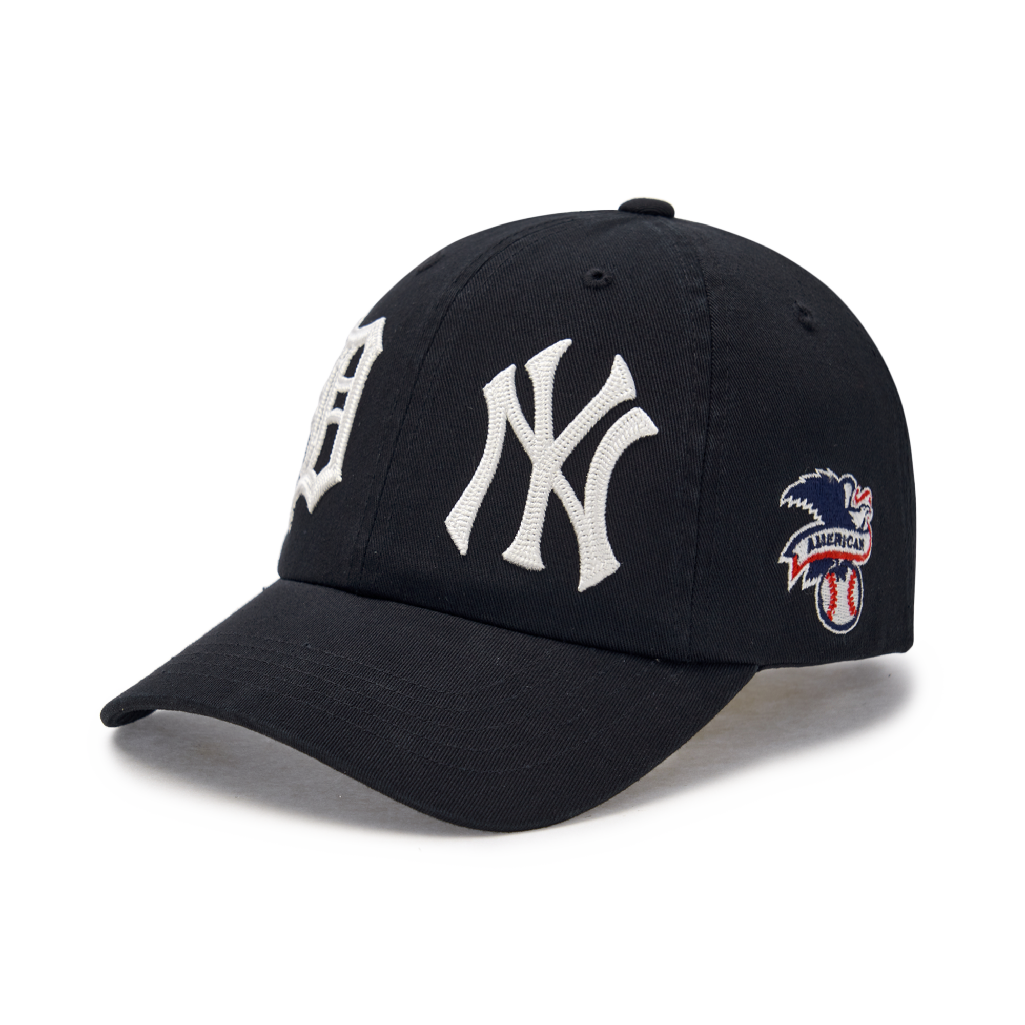 Nón MLB Korea - League Logo Unstructured Ball Cap MLB - 3ACPB215N-00BKS