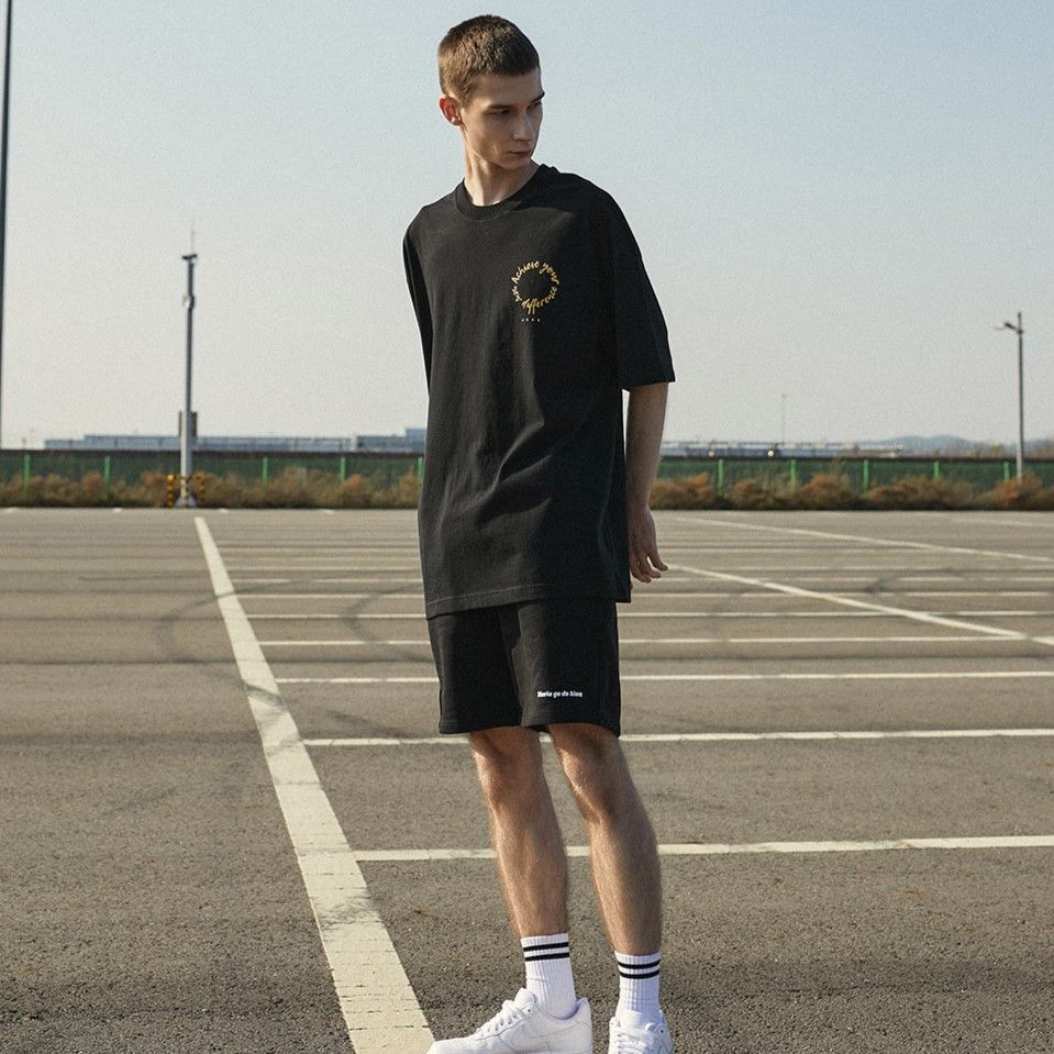 Áo thun Mariagedebien (MGDB) - Black/Yellow T-shirt