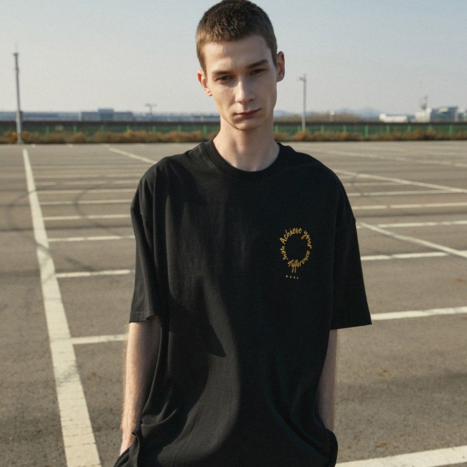 Áo thun Mariagedebien (MGDB) - Black/Yellow T-shirt