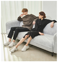 Giày Domba Moonlake Off White - H-9216