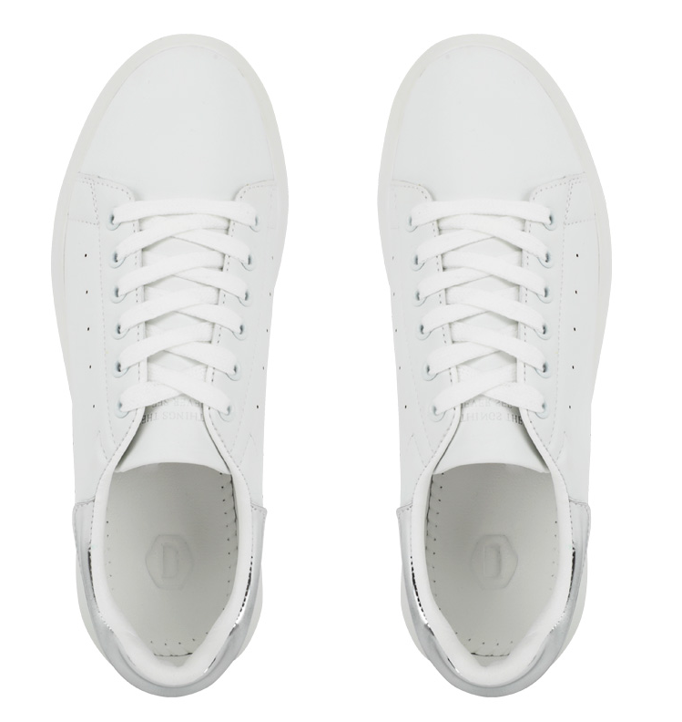 Giày Domba Highpoint Sneakers - Silver Metal - H-9116