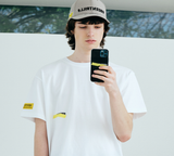  Áo Thun BEENTRILL - Back Logo Comfort Fit Short Sleeve T-shirt  - White 