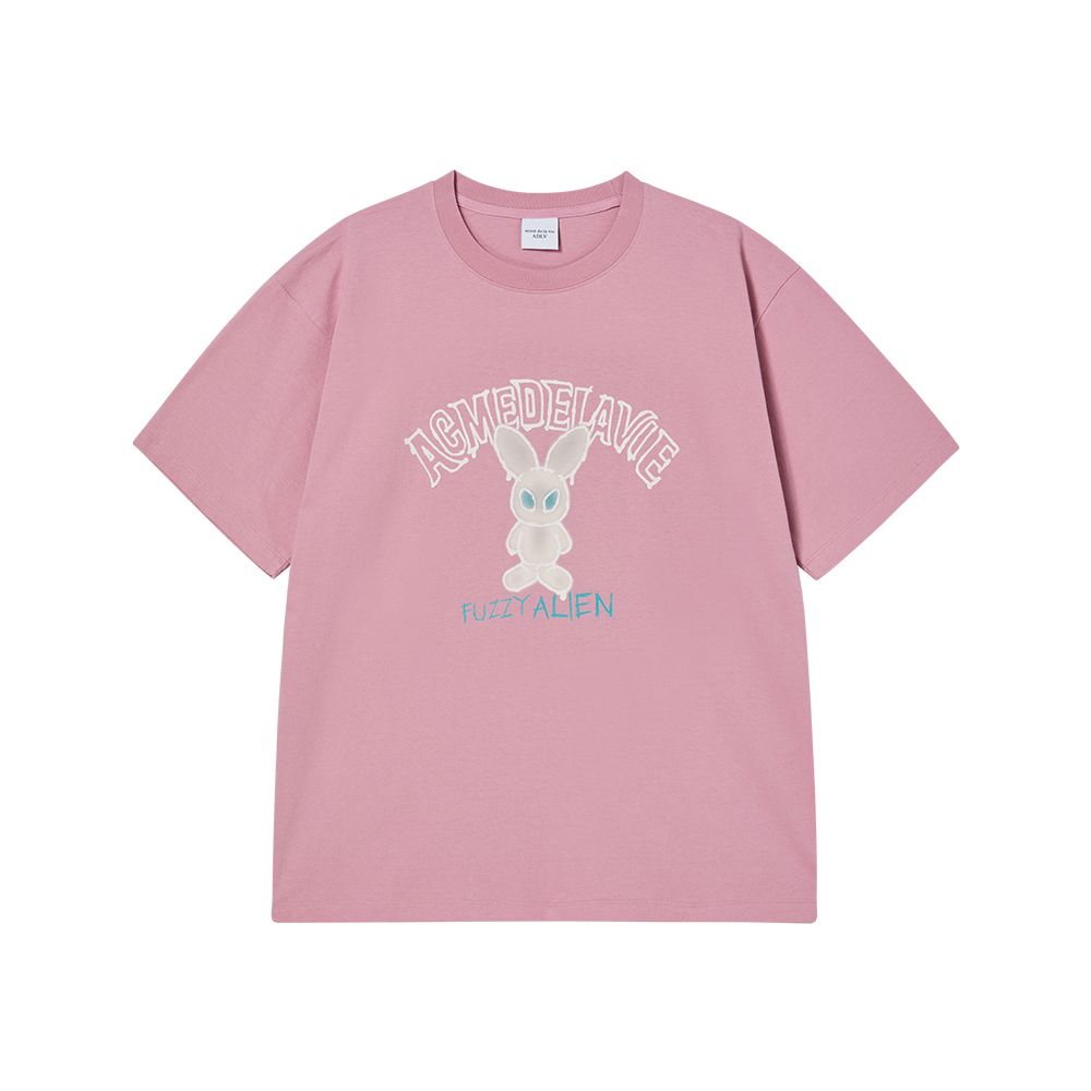 Áo thun ADLV - Acmé de la vie Blur Alien Short Sleeve T-shirt Pink