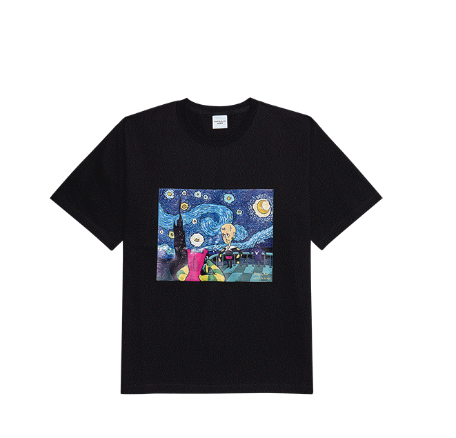 Áo thun - Acmé de la vie - ADLV DESIGN BY BOM (NIGHT) SHORT SLEEVE T-SHIRT