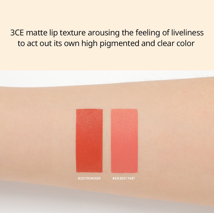 SON 3CE MICKEY LIP COLOR HÀN QUỐC CHÍNH HÃNG