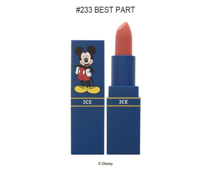 SON 3CE MICKEY LIP COLOR HÀN QUỐC CHÍNH HÃNG