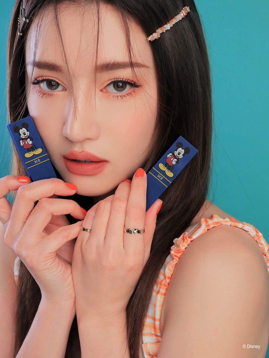 SON 3CE MICKEY LIP COLOR HÀN QUỐC CHÍNH HÃNG